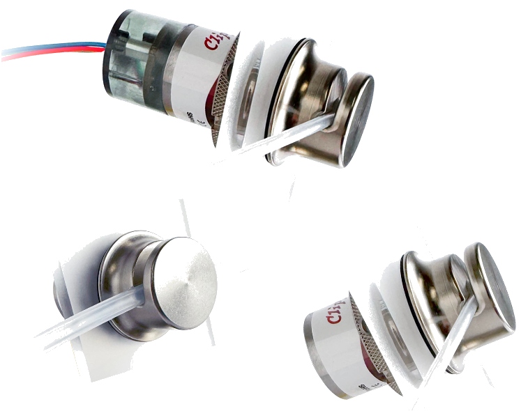Clippard NPV3 Panel Mounted Pinch Valve diagram with feature callouts